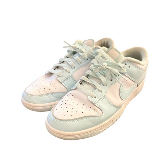 Men\'s Nike Dunk Low Retro White/Glacier Blue (DV0833 104) 9.5